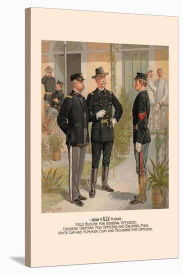 Field Blouse for General Officers-H.a. Ogden-Stretched Canvas