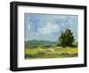 Field Color Study II-Ethan Harper-Framed Art Print