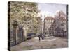 Field Court, Gray's Inn, London, 1881-John Crowther-Stretched Canvas