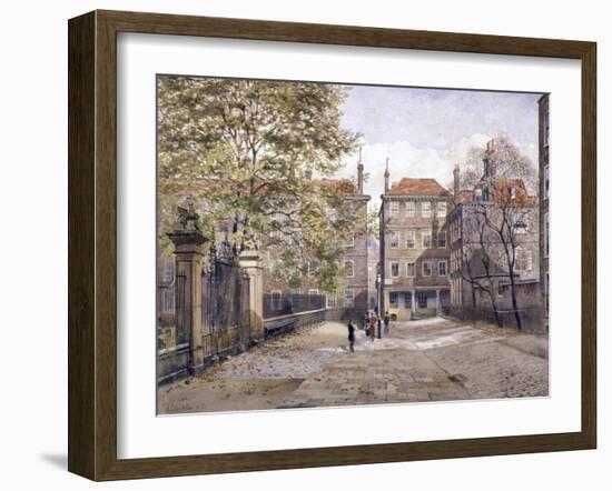 Field Court, Gray's Inn, London, 1881-John Crowther-Framed Giclee Print