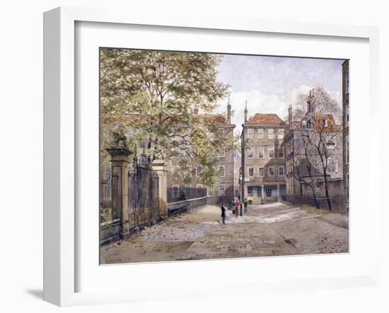 Field Court, Gray's Inn, London, 1881-John Crowther-Framed Giclee Print