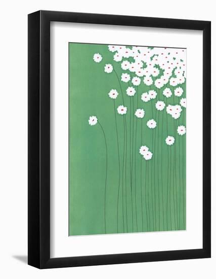Field Daisies-Takashi Sakai-Framed Art Print