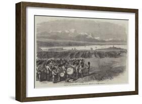 Field-Day with the London Rifle Brigade and Regulars at Chatham-Frederick John Skill-Framed Giclee Print