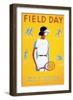 Field Day-null-Framed Art Print