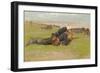 Field Drill for the Prussian Infantry-Frederic Remington-Framed Giclee Print