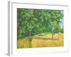 Field Edge Near Iford, 2010-Peter Breeden-Framed Giclee Print