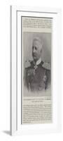 Field-Marshal Count Von Waldersee, to Command the Allies in China-null-Framed Giclee Print