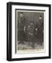 Field-Marshal Edhem Pasha with Two of the Sultan's Aides-De-Camp-null-Framed Giclee Print