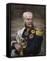 Field Marshal Gebhard Leberecht Von Blucher, Prussian Commander at Waterloo-null-Framed Stretched Canvas