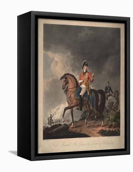 Field Marshal His Grace the Duke of Wellington, 1814-John Massey Wright-Framed Stretched Canvas