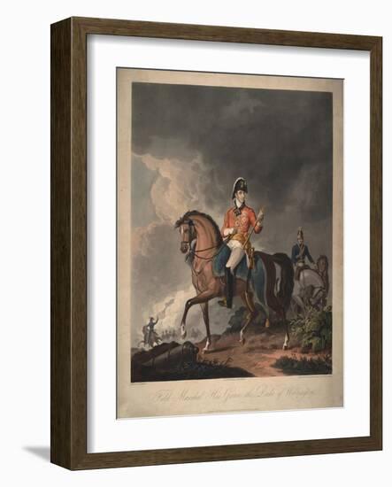 Field Marshal His Grace the Duke of Wellington, 1814-John Massey Wright-Framed Giclee Print