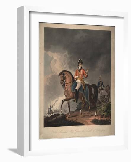 Field Marshal His Grace the Duke of Wellington, 1814-John Massey Wright-Framed Giclee Print