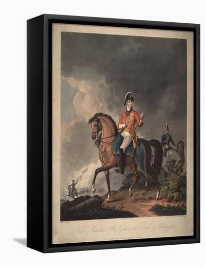 Field Marshal His Grace the Duke of Wellington, 1814-John Massey Wright-Framed Stretched Canvas