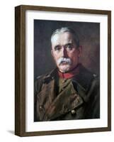 Field Marshal John French, 1st Earl of Ypres, British Field Marshal-null-Framed Giclee Print