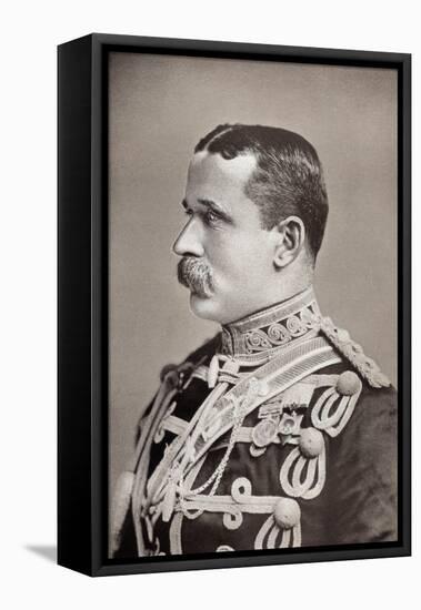 Field Marshal John French, from 'South Africa and the Transvaal War'-Louis Creswicke-Framed Stretched Canvas