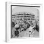 Field Marshal Lord Roberts and Staff Cheering the Queen, Pretoria, South Africa, 5th June 1900-Underwood & Underwood-Framed Giclee Print