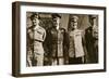 Field Marshal Montgomery, General Eisenhower, Marshal Zhukov, and General De Lattre De Tassigny-null-Framed Giclee Print