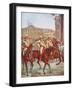 Field Marshal Roberts Relieving the Siege of Kimberley, Boer War, South Africa, 1900-null-Framed Giclee Print
