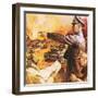 Field Marshal Rommel-English School-Framed Giclee Print