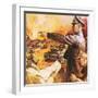 Field Marshal Rommel-English School-Framed Giclee Print