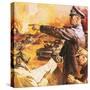 Field Marshal Rommel-English School-Stretched Canvas