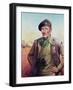 Field Marshal Viscount Montgomery, (Oil on Canvas)-Terence Cuneo-Framed Giclee Print