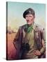 Field Marshal Viscount Montgomery, (Oil on Canvas)-Terence Cuneo-Stretched Canvas