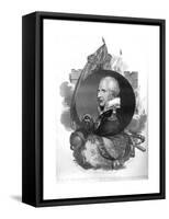 Field Marshal Von Blucher, Prince of Wagstadt, 1816-T Wallis-Framed Stretched Canvas