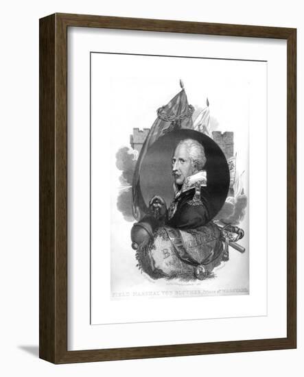 Field Marshal Von Blucher, Prince of Wagstadt, 1816-T Wallis-Framed Giclee Print