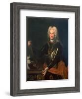 Field Marshall Count Guidobald Von Starhemberg-Godfrey Kneller-Framed Giclee Print