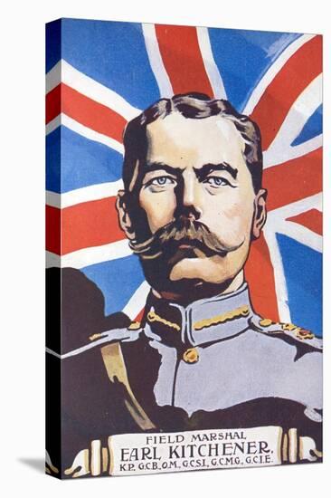 Field Marshall Earl Kitchener from About 1915-null-Stretched Canvas