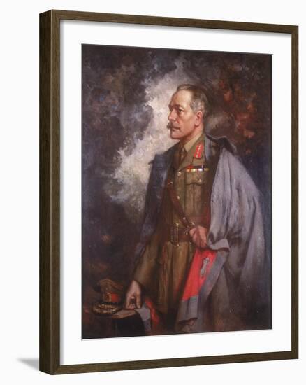 Field Marshall the Earl Haig, 1920-Albert Chevallier Tayler-Framed Giclee Print