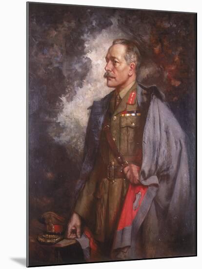 Field Marshall the Earl Haig, 1920-Albert Chevallier Tayler-Mounted Giclee Print