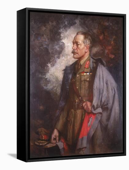 Field Marshall the Earl Haig, 1920-Albert Chevallier Tayler-Framed Stretched Canvas