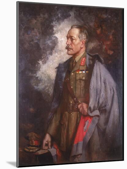 Field Marshall the Earl Haig, 1920-Albert Chevallier Tayler-Mounted Giclee Print