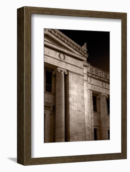 Field Museum of Chicago BW Number 2-Steve Gadomski-Framed Photographic Print