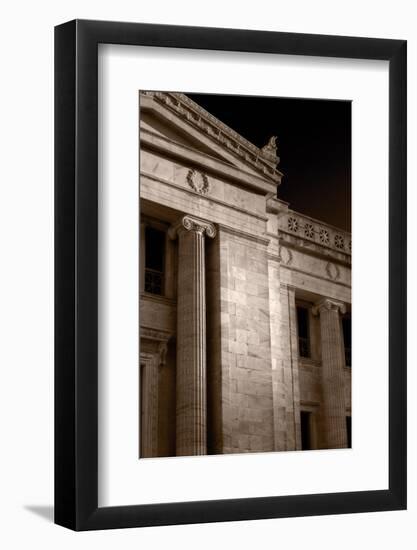 Field Museum of Chicago BW Number 2-Steve Gadomski-Framed Photographic Print