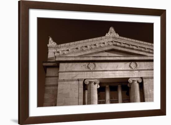 Field Museum of Chicago BW-Steve Gadomski-Framed Photographic Print