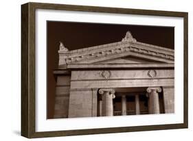 Field Museum of Chicago BW-Steve Gadomski-Framed Photographic Print