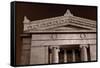 Field Museum of Chicago BW-Steve Gadomski-Framed Stretched Canvas