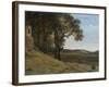 Field near Pencerrig, 1776 (Oil on Paper)-Thomas Jones-Framed Giclee Print