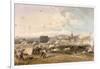 Field of African Hunters in Novara in 1859-Carlo Dolci-Framed Giclee Print