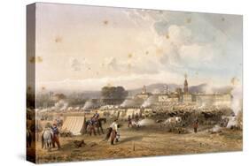 Field of African Hunters in Novara in 1859-Carlo Dolci-Stretched Canvas