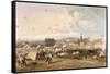 Field of African Hunters in Novara in 1859-Carlo Dolci-Framed Stretched Canvas