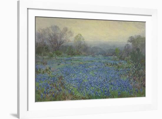 Field of Bluebonnets-null-Framed Giclee Print