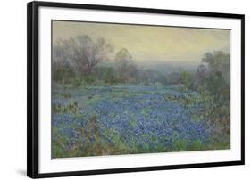 Field of Bluebonnets-null-Framed Giclee Print