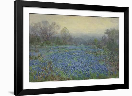 Field of Bluebonnets-null-Framed Giclee Print