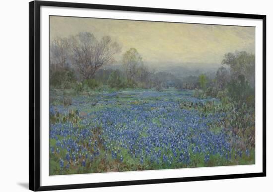 Field of Bluebonnets-null-Framed Giclee Print