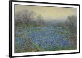 Field of Bluebonnets-null-Framed Giclee Print