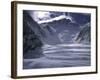 Field of Crevases, Himalayan Mountains Range-Michael Brown-Framed Photographic Print